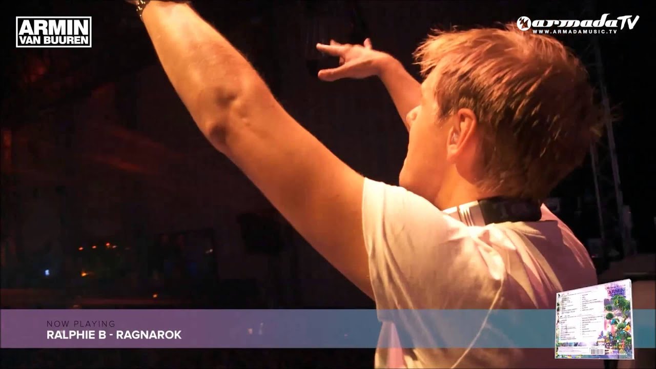 Armin van Buuren playing Ralphie B Ragnarok LIVE at Privilege, Ibiza