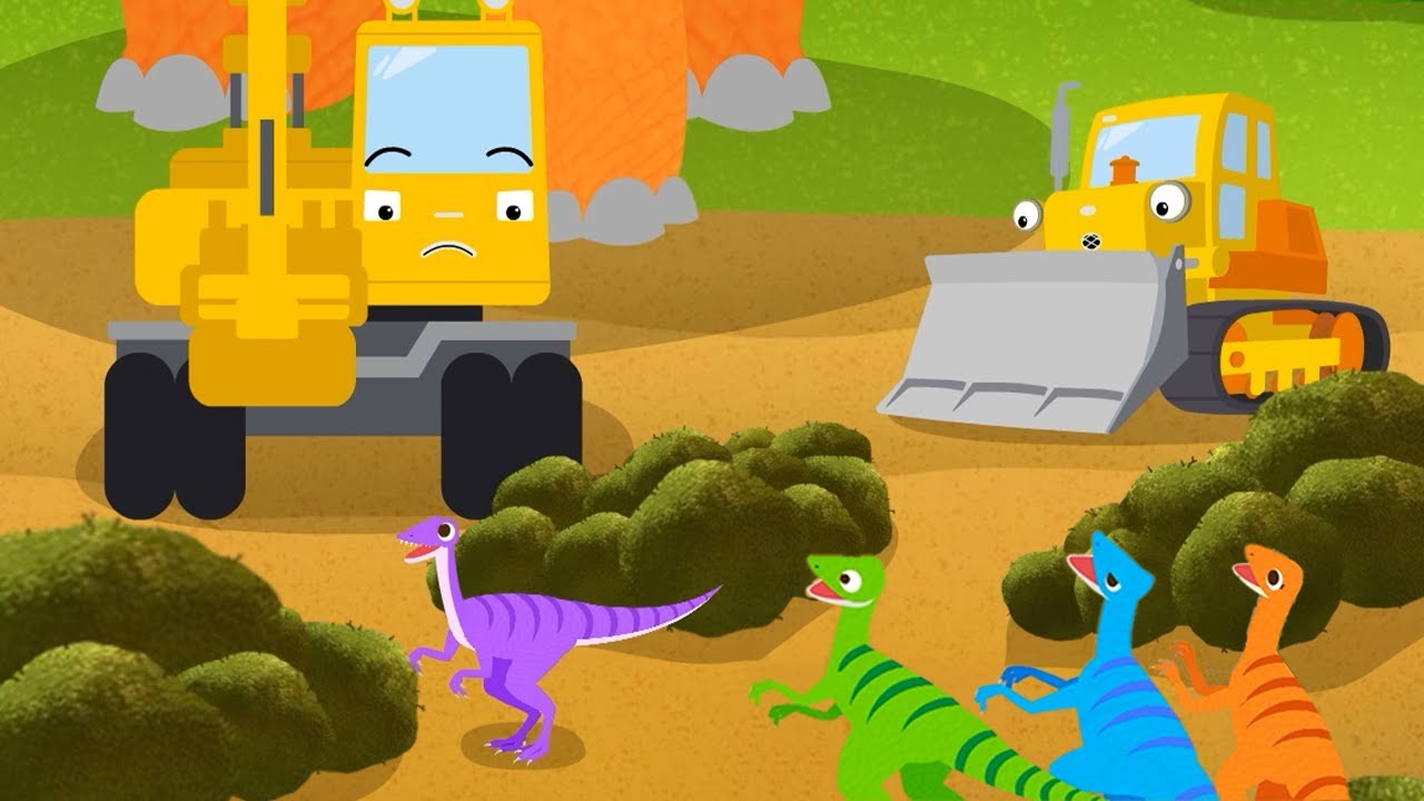 Go! Heavy Machinesaurus #3 Toilet for Dinosaurs l Learn Dinosaurs with Tayo Heavy Vehicles