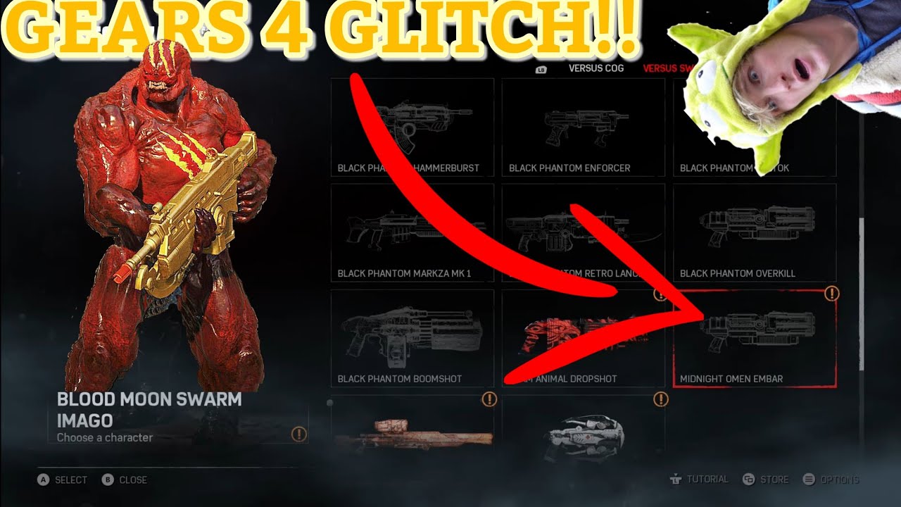 Phantom Weapon Skin Glitch - Gears of War 4