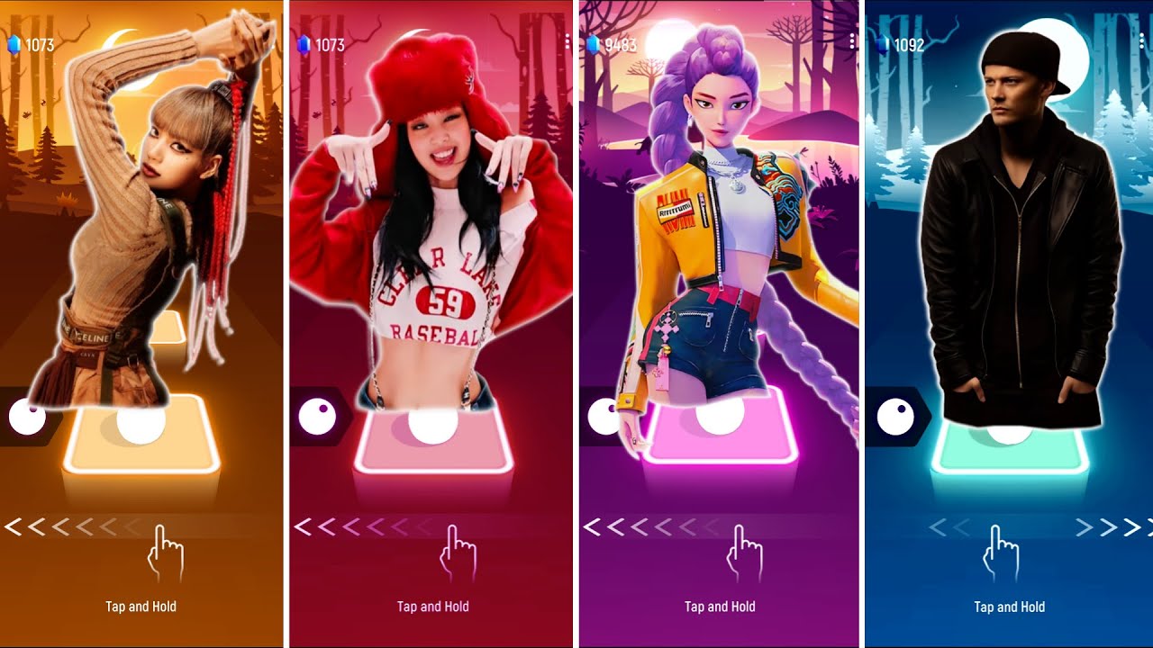 KPop Demon Hunters vs Lisa Money Dance Blackpink Songs vs Jennie Solo and Jisoo vs AVICII WAKE ME UP