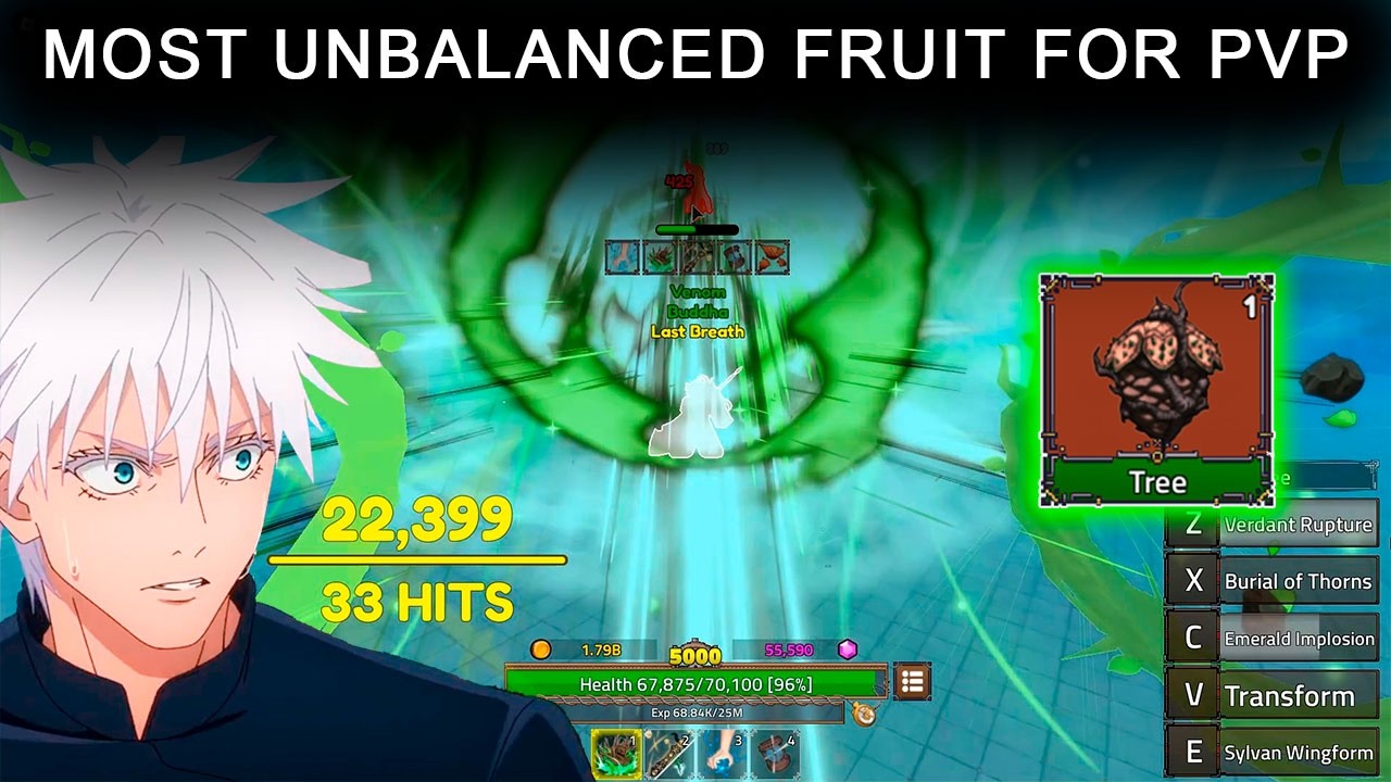 Tree is the New Most BROKEN Fruit in King Legacy Update 10!