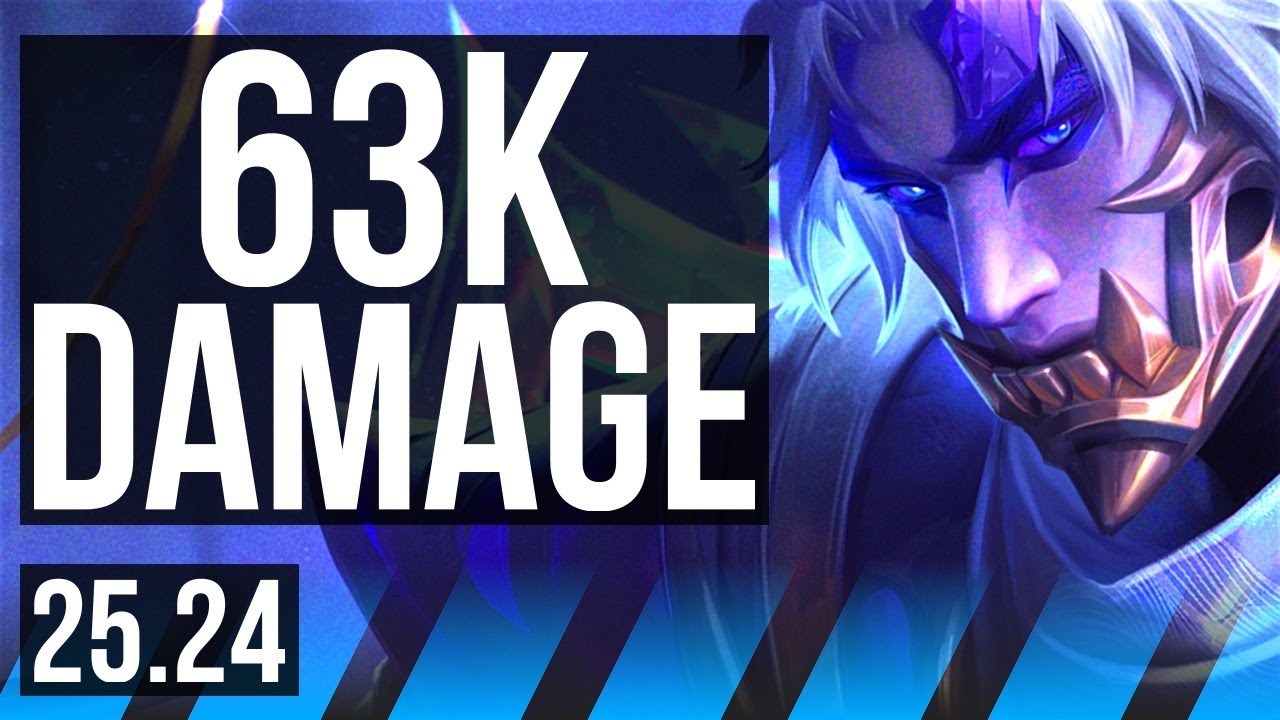ZED vs IRELIA (MID) | 63K damage | KR Master | 25.24