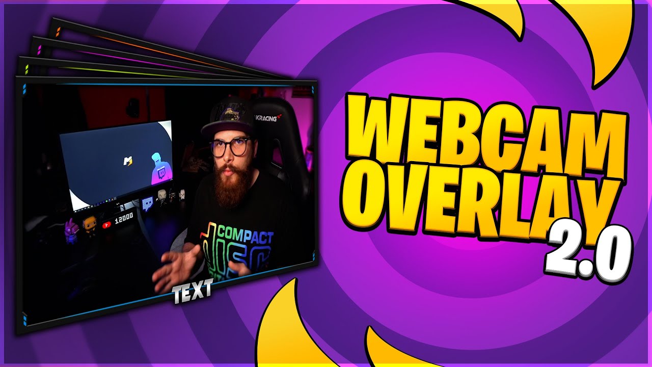 Creare una Webcam Overlay Minimal + PSD GRATIS *BELLISSIMA* | TUTORIAL [ITA]