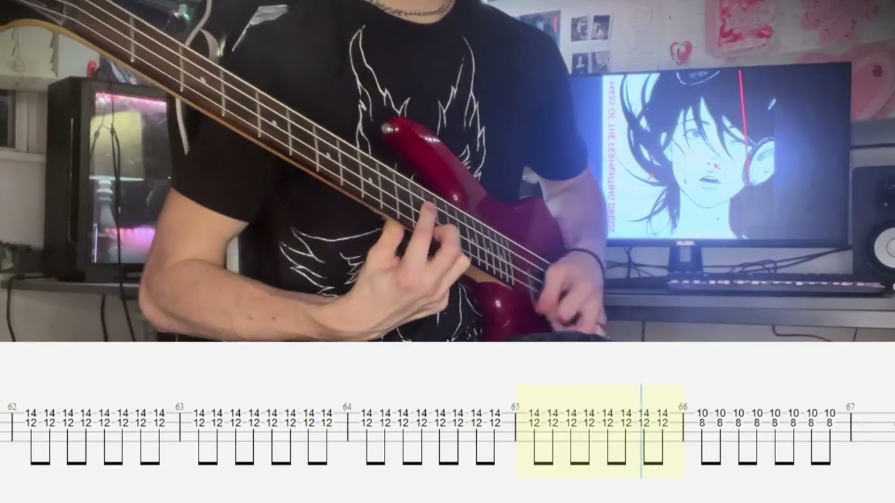 Bass TABS For Aoi, Koi, Daidaiiro No Hi, By Mass of the Fermenting Dregs