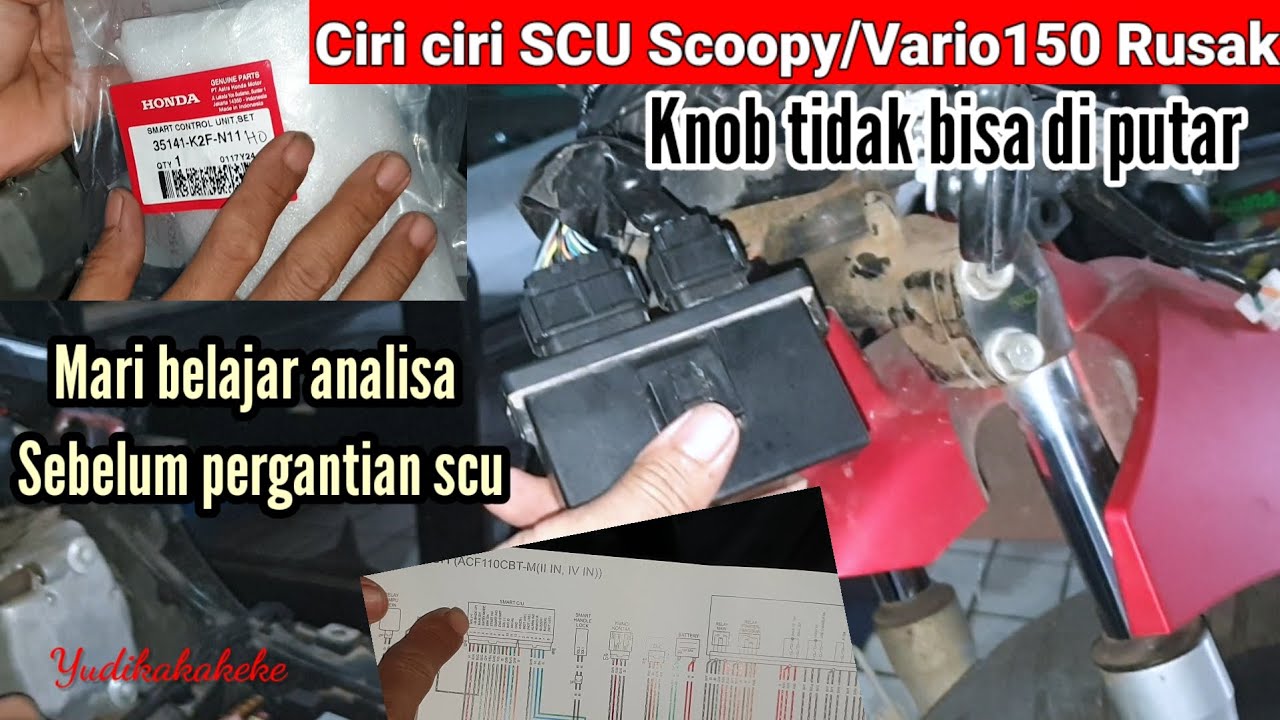 Ciri ciri scu Scoopy keyles Rusak @yudikakakeke5974
