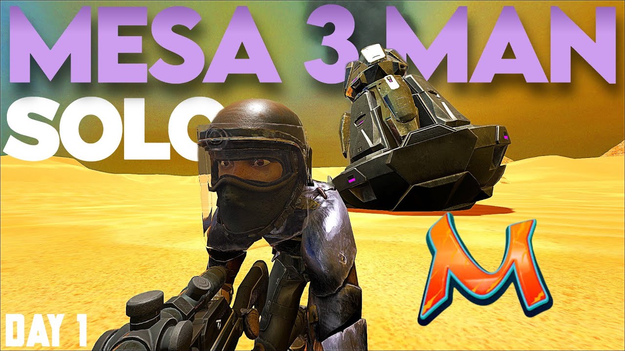 Solo Ark Veteran Conquers 3 MAN On The Hardest Cluster - MESA 3 MAN
