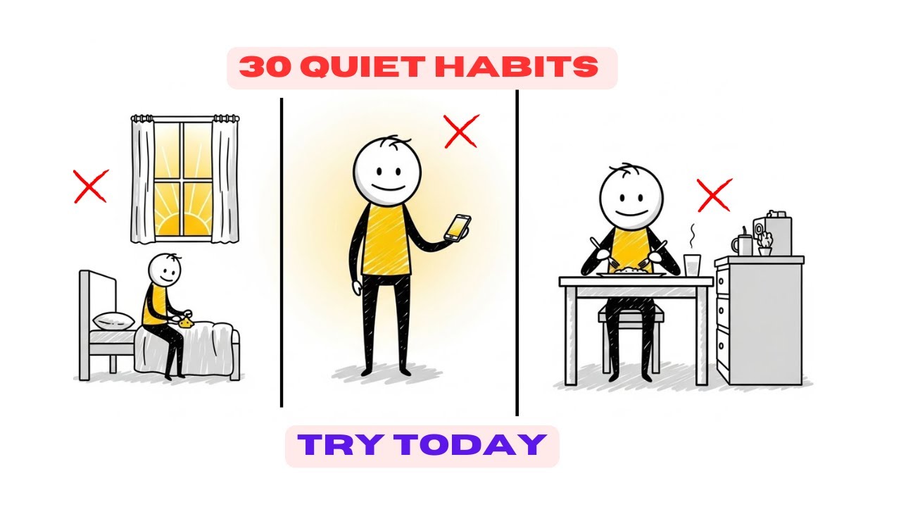 &ldquo;30 Quiet Habits That Secretly Changed My Life Forever 🤯  No Motivation, Just Results&rdquo;#DailyHabits