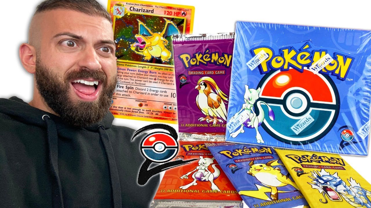 Opening a $6,000 20 YEAR OLD Box Of Pokemon Cards!
