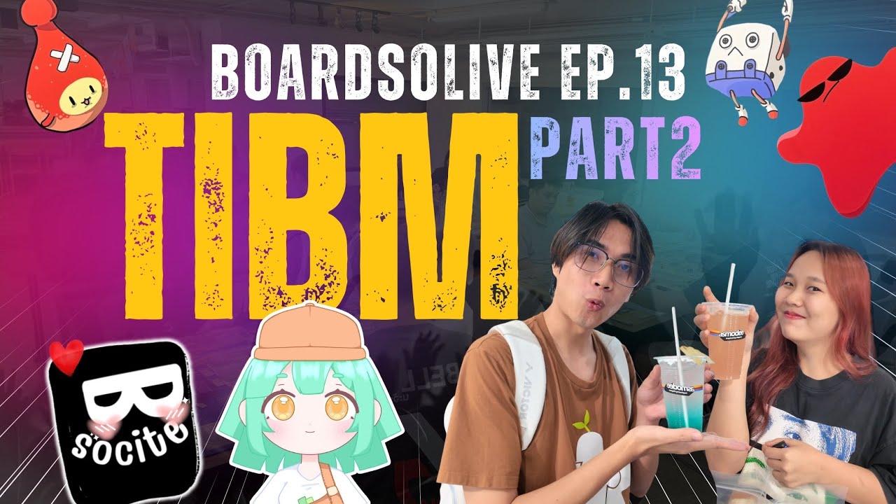 Boardsolive EP.13 จัด Tier List เกมในงาน TIBM (Part 2) กับ Nooborn Boardgame