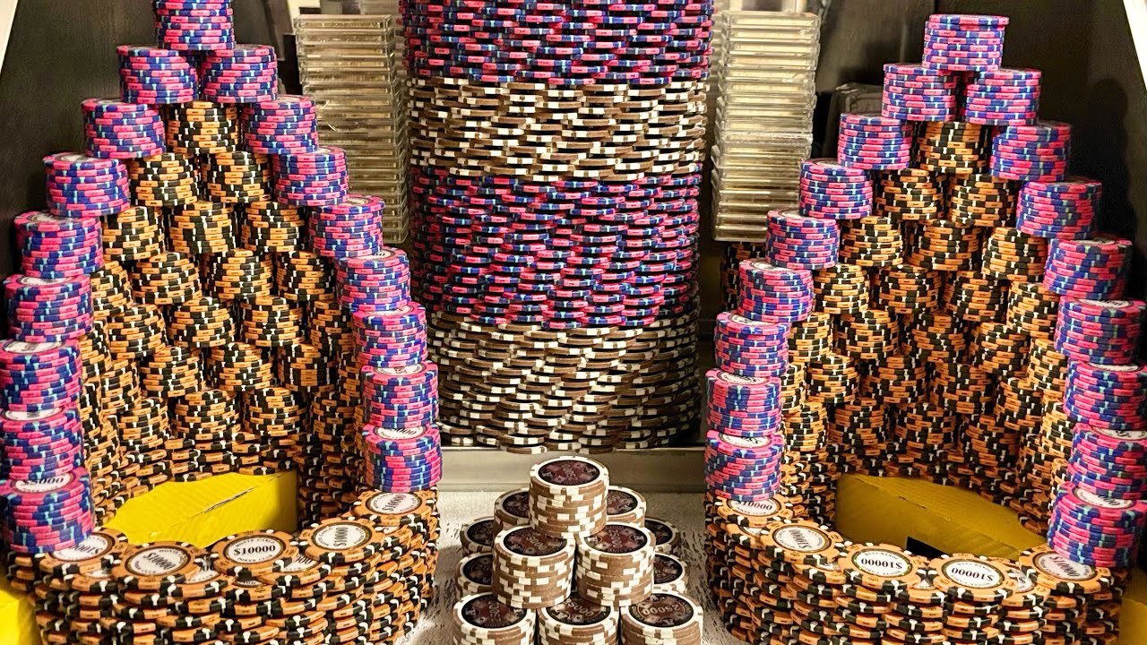 🤯 Игровой автомат с высоким лимитом в $100 000 000! ОГРОМНАЯ БАШНЯ ФИШЕК ЗАСТРЯЛА НА КРАЮ (ВЫИГРА...