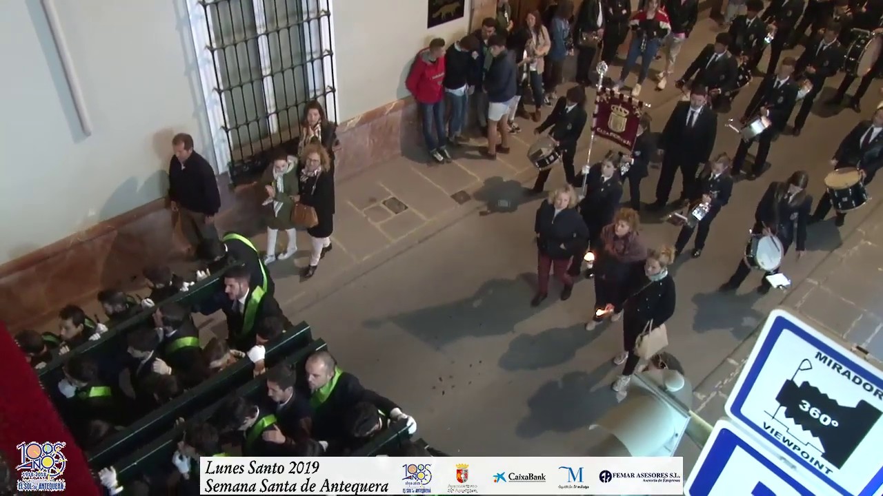 Lunes Santo 2019 (4) Cofradía de los Estudiantes. Calle Diego Ponce