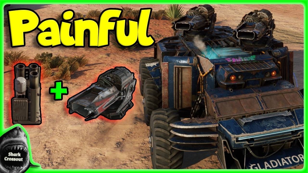 Melting People with 2x Shredder + Trombone + Favorite Cabin Combo [Crossout Gameplay ►188]