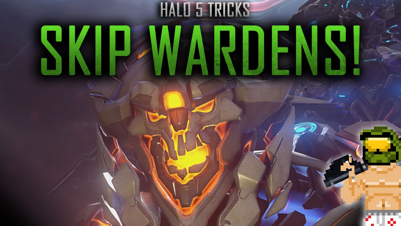 SKIP FINAL WARDEN BOSS BATTLE! (Halo 5 Tricks: The Breaking)