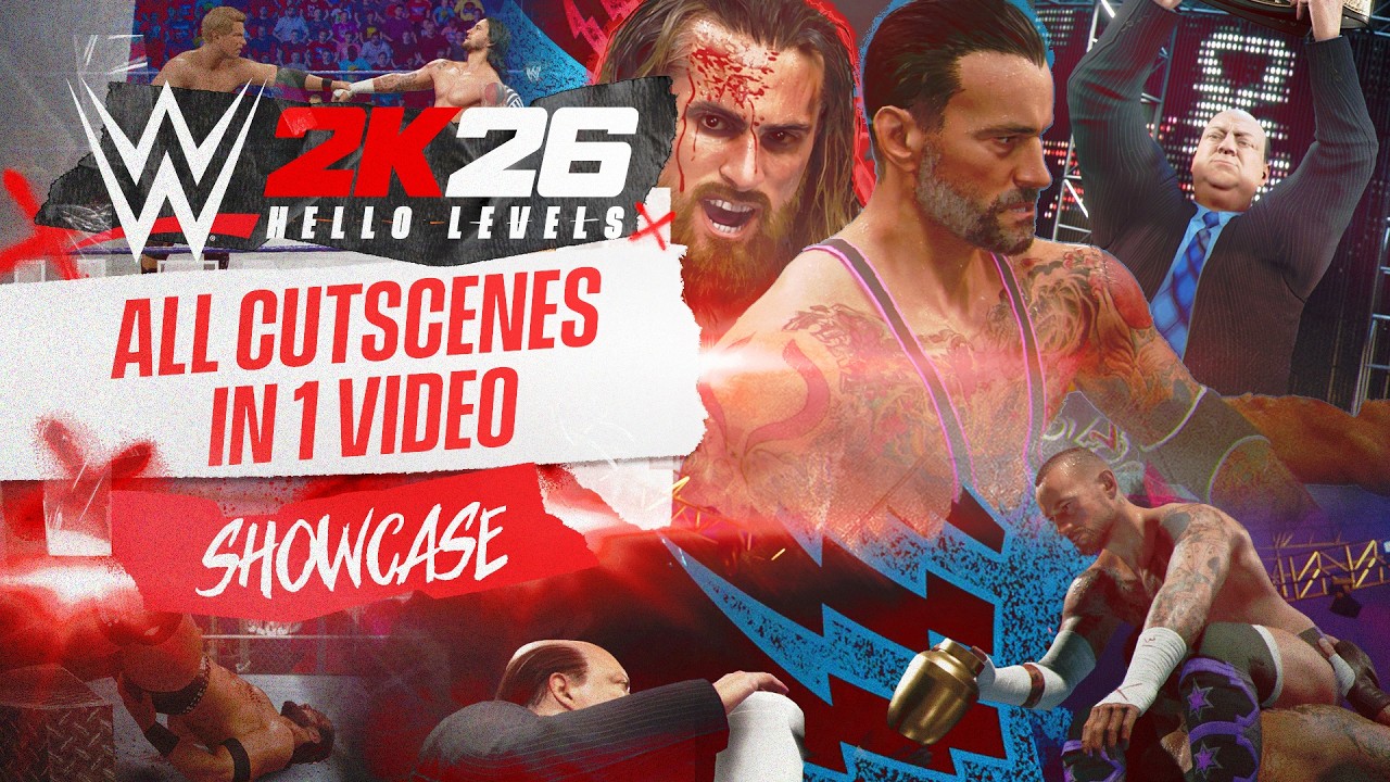 Видеоролики из режима Showcase в WWE 2K26 — все видеоролики из Showcase с участием CM Punk.