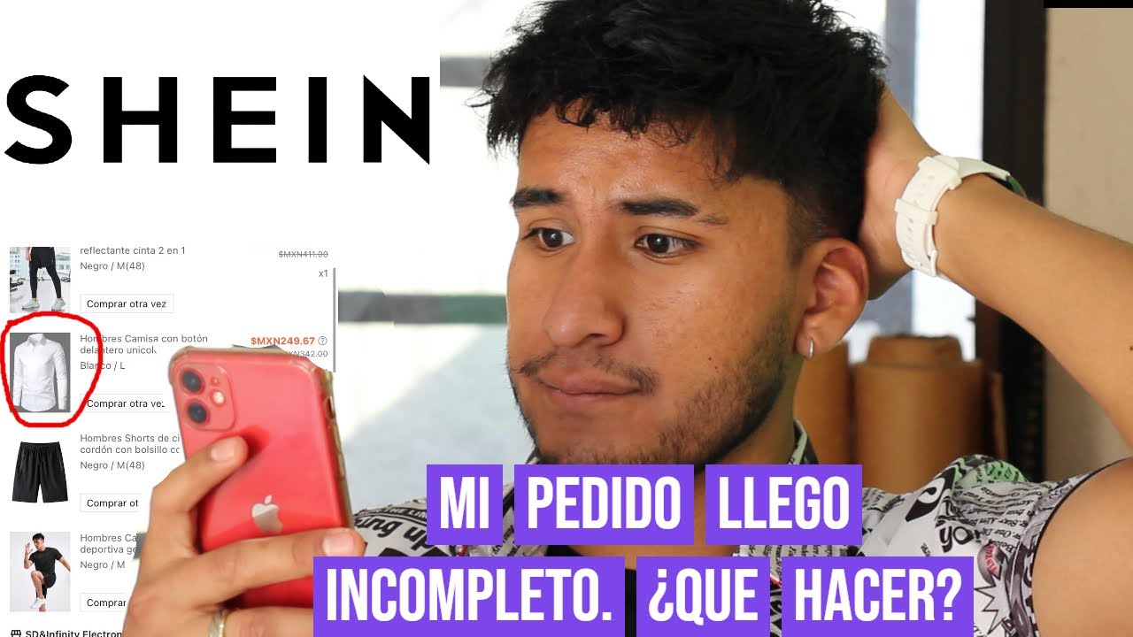 ¿Qué hacer cuando mi pedido de SHEIN llegó incompleto? 2023 | Solución | Rodrigo Sanchez