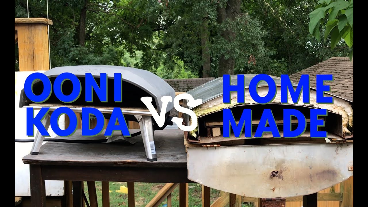 Ooni Koda vs Homemade Pizza Oven.  Which is Better?