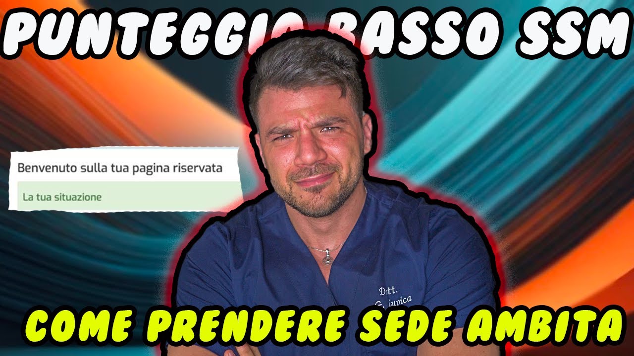 PUNTEGGIO BASSO SSM, COSA SCEGLIERE