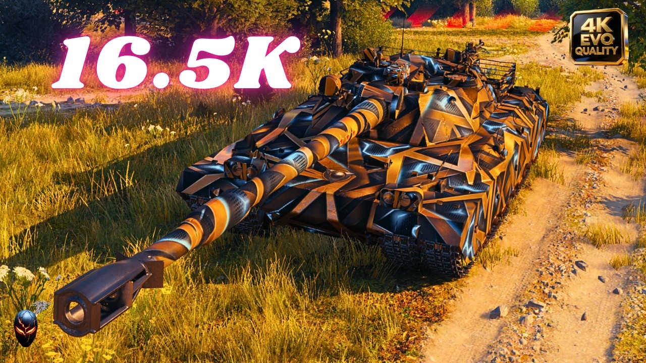 BZT-70 16.5K Damage & BZT-70  15K Damage 6 Kills World of Tanks | Mir Tankov