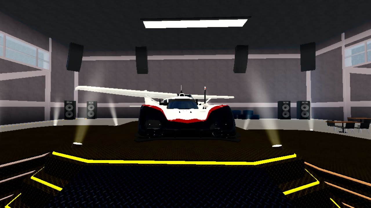 Porsche 919 Hybrid Evo testing, Airport Circuit Race, Car Dealership Tycoon 