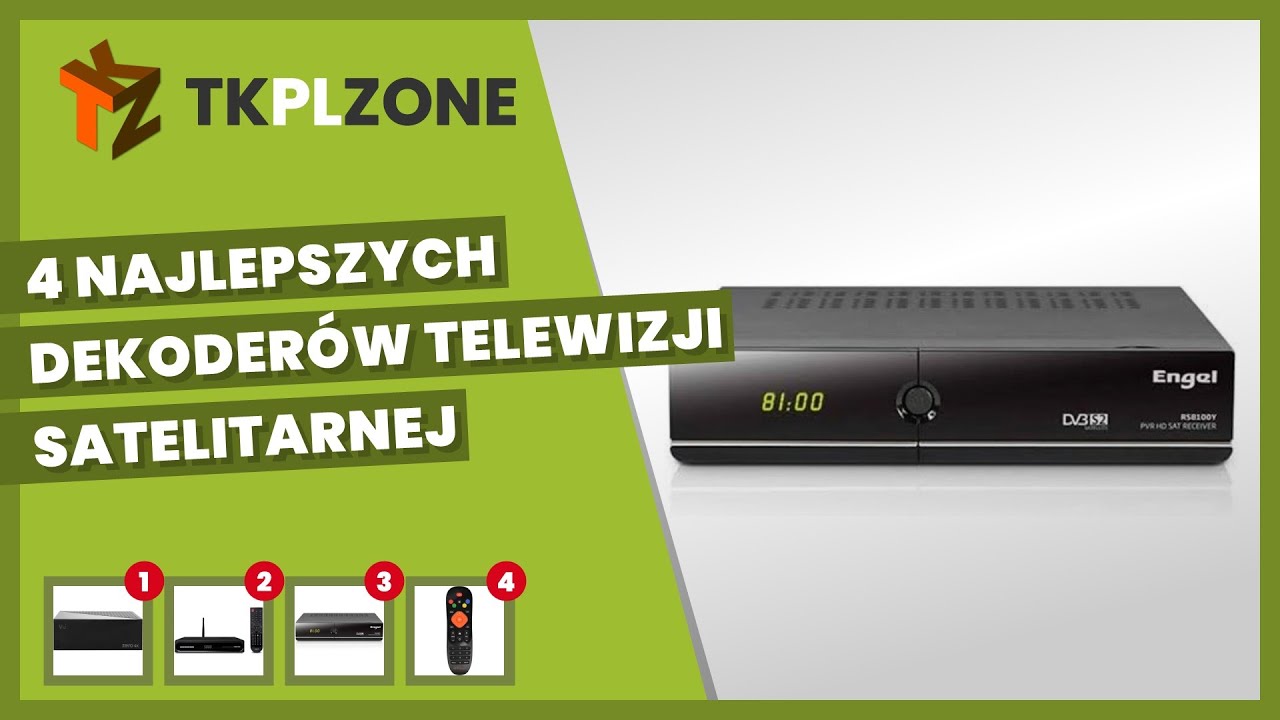 4 najlepszych dekoderów telewizji satelitarnej