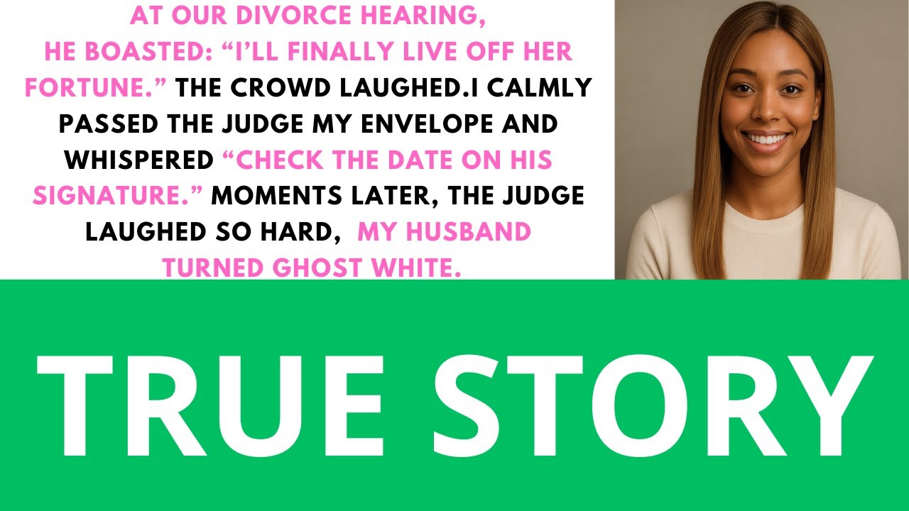 At Our Divorce Hearing, My Husband Boasted He&rsquo;d Live Off My Fortune&mdash;Then the Judge Saw My Envelope