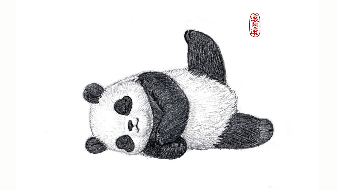 I'm awake｜Draw panda Day 150🎉