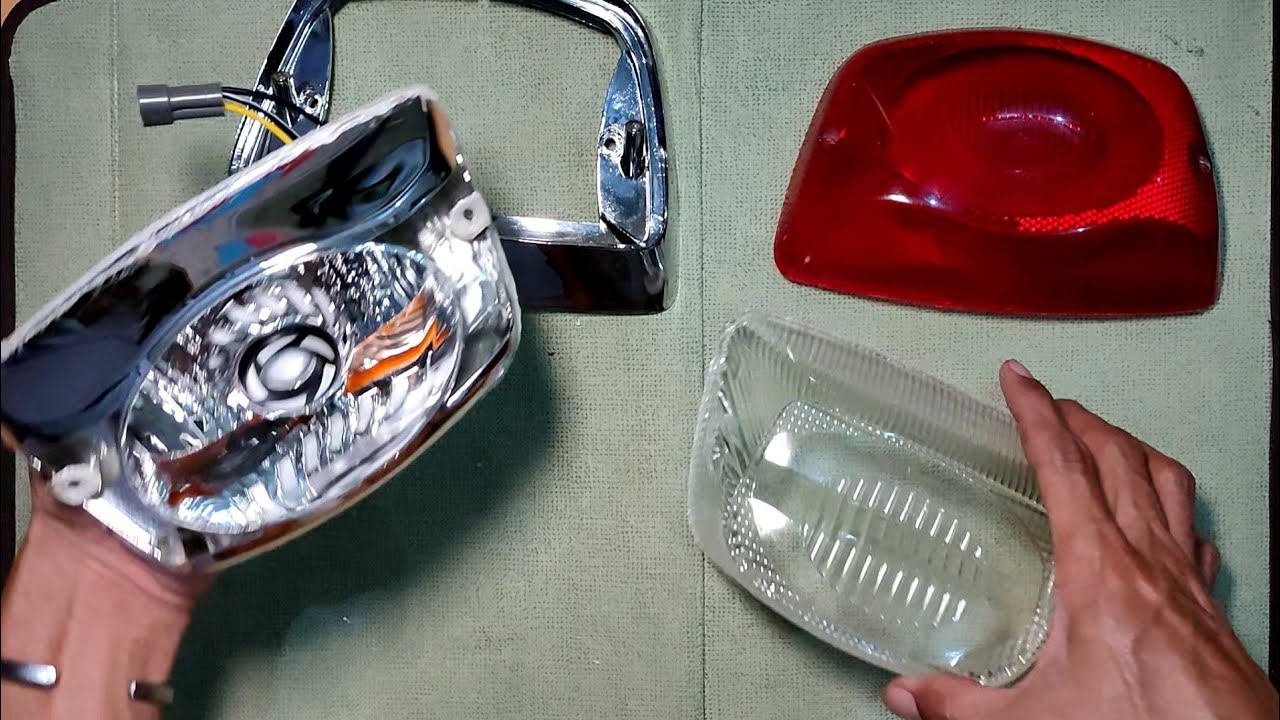 Ganti mika ori stoplamp vespa LX S modal cutter