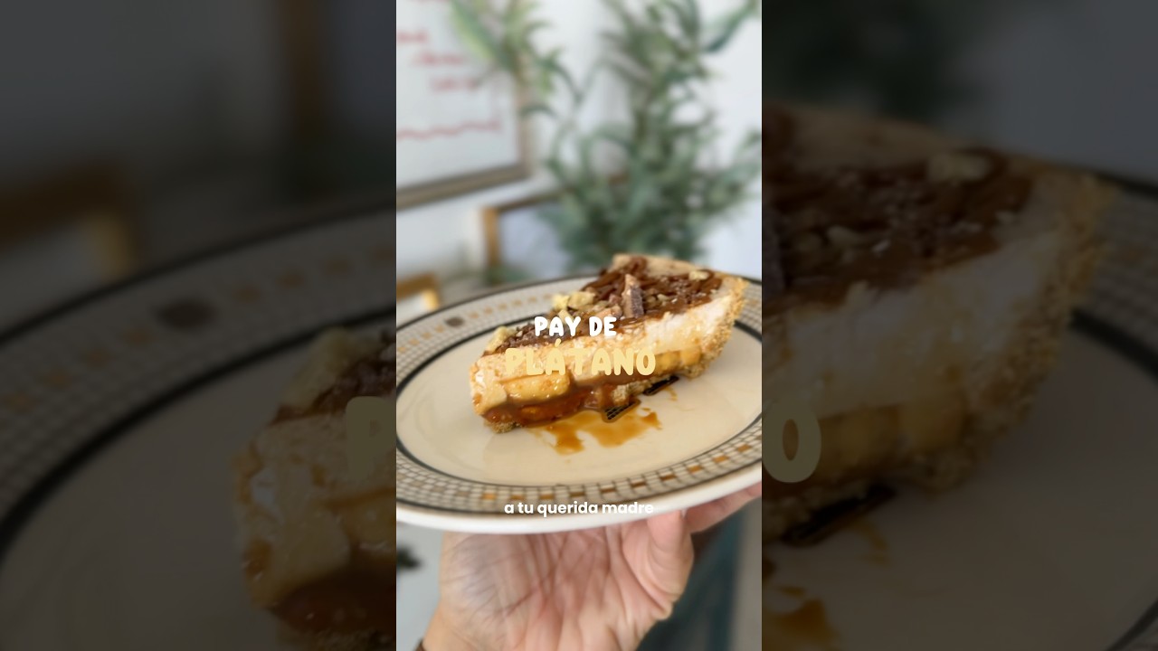 Pay de Platano Helado