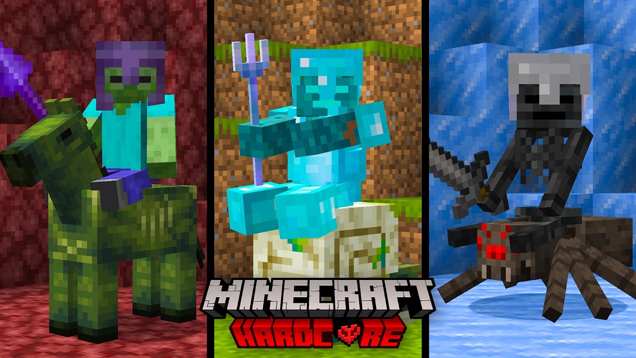 I Trapped ALL 3,272 Minecraft Mobs