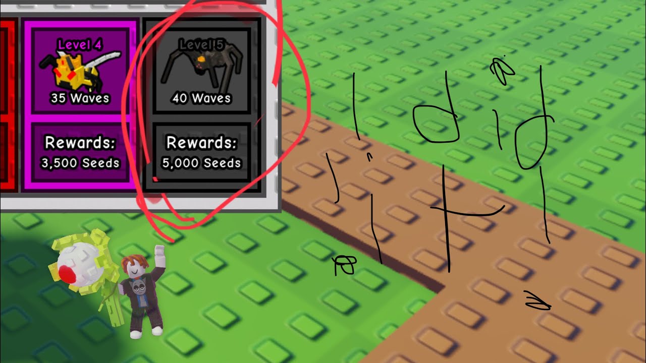 Beating back garden impossible in garden tower defense