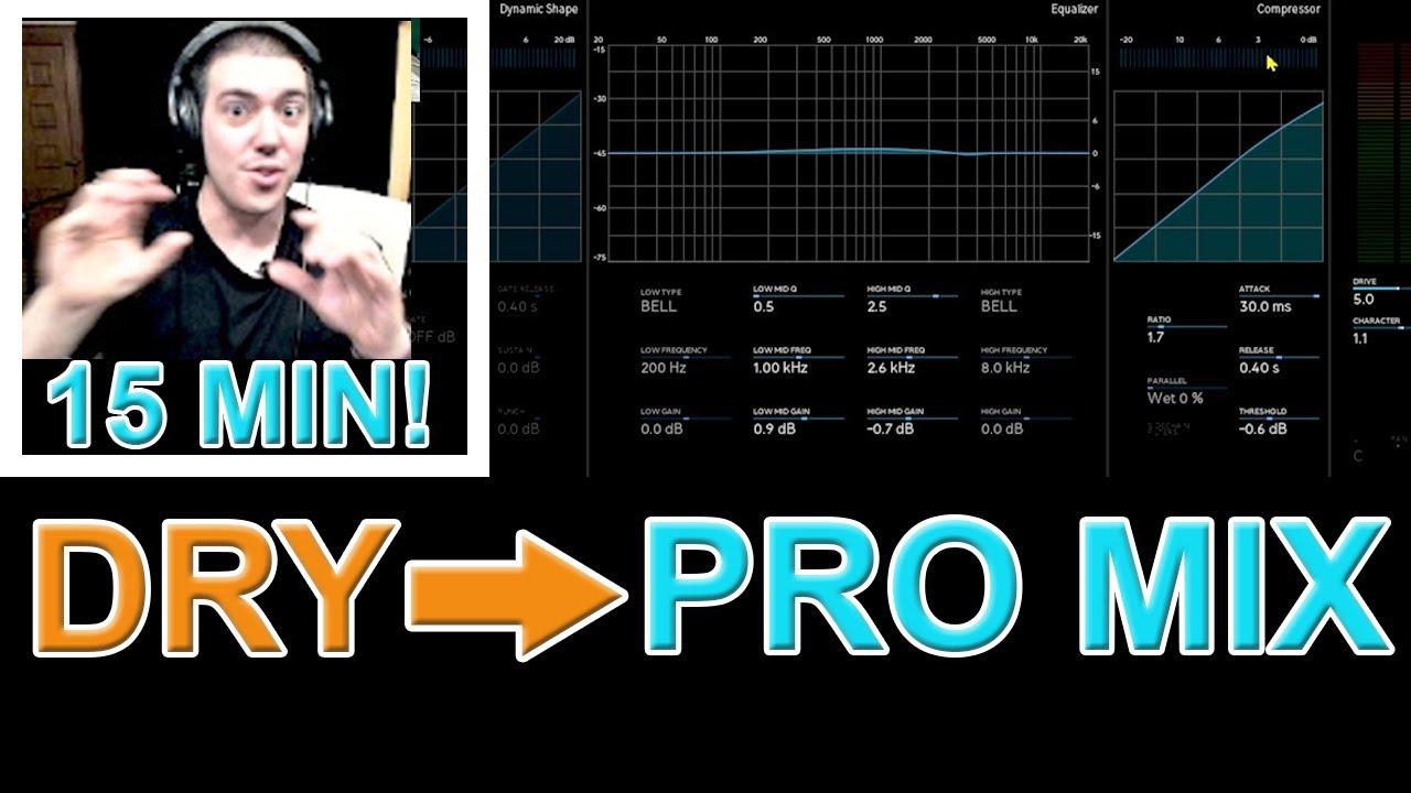 How I Transformed a Dry Acoustic & Vocal Take into Pro-Quality Magic in 15 Minutes!