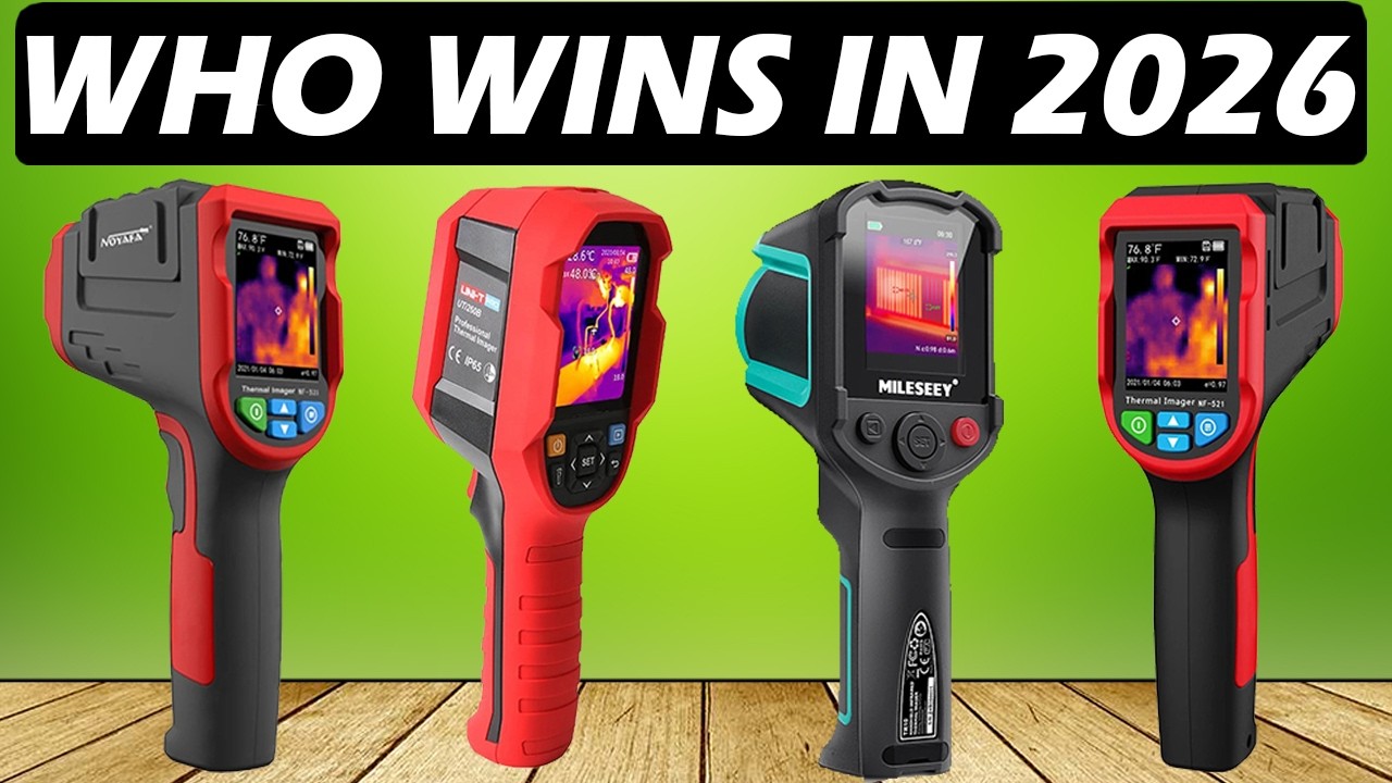 Best Thermal Cameras 2026 - TOP 3 Picks for Professionals & DIY