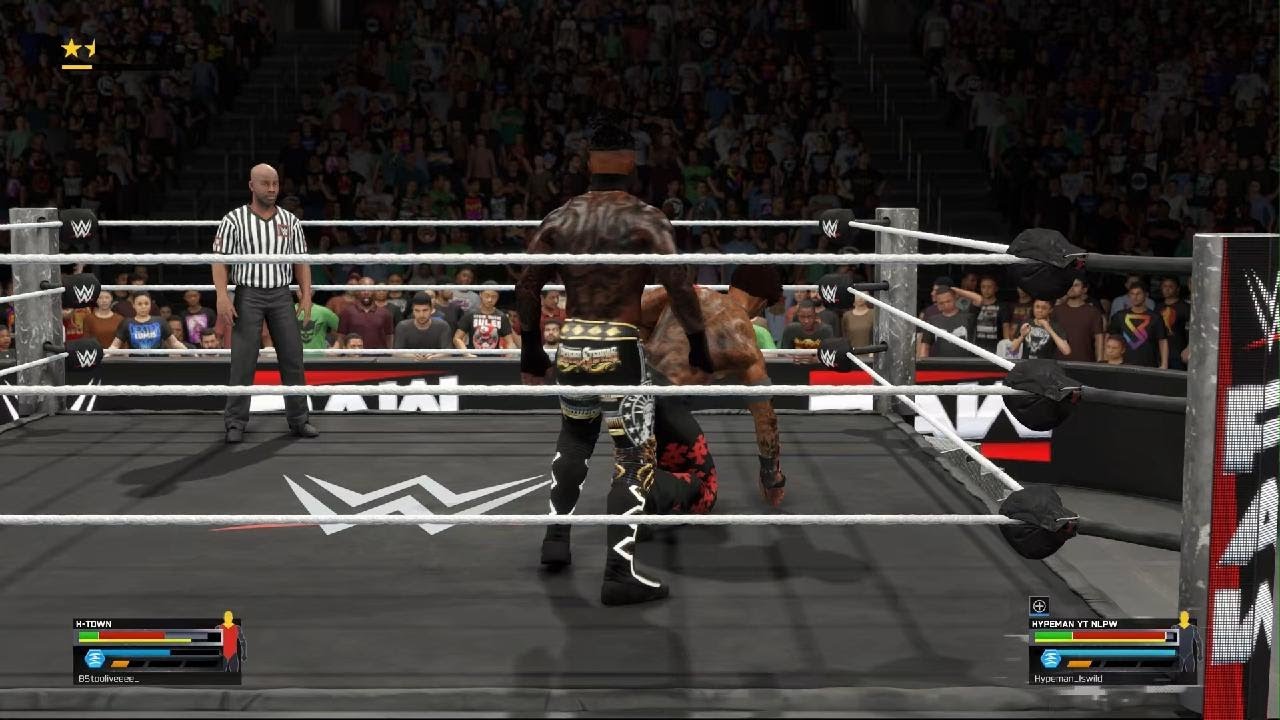 WWE 2K25 HYPEMAN VS B5 NLPW
