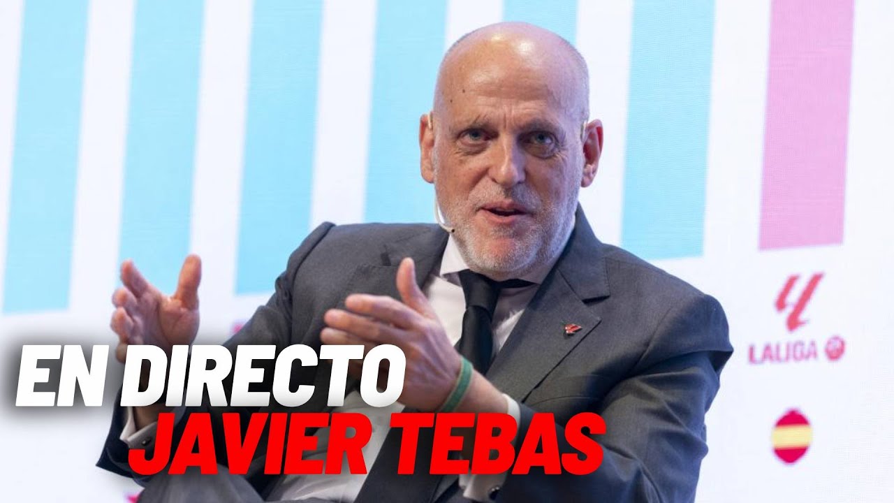 EN DIRECTO I Desayuno Deportivo con Javier Tebas, presidente de LaLiga