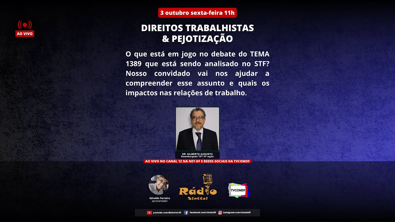 DIREITOS TRABALHISTAS & PEJOTIZAÇÃO