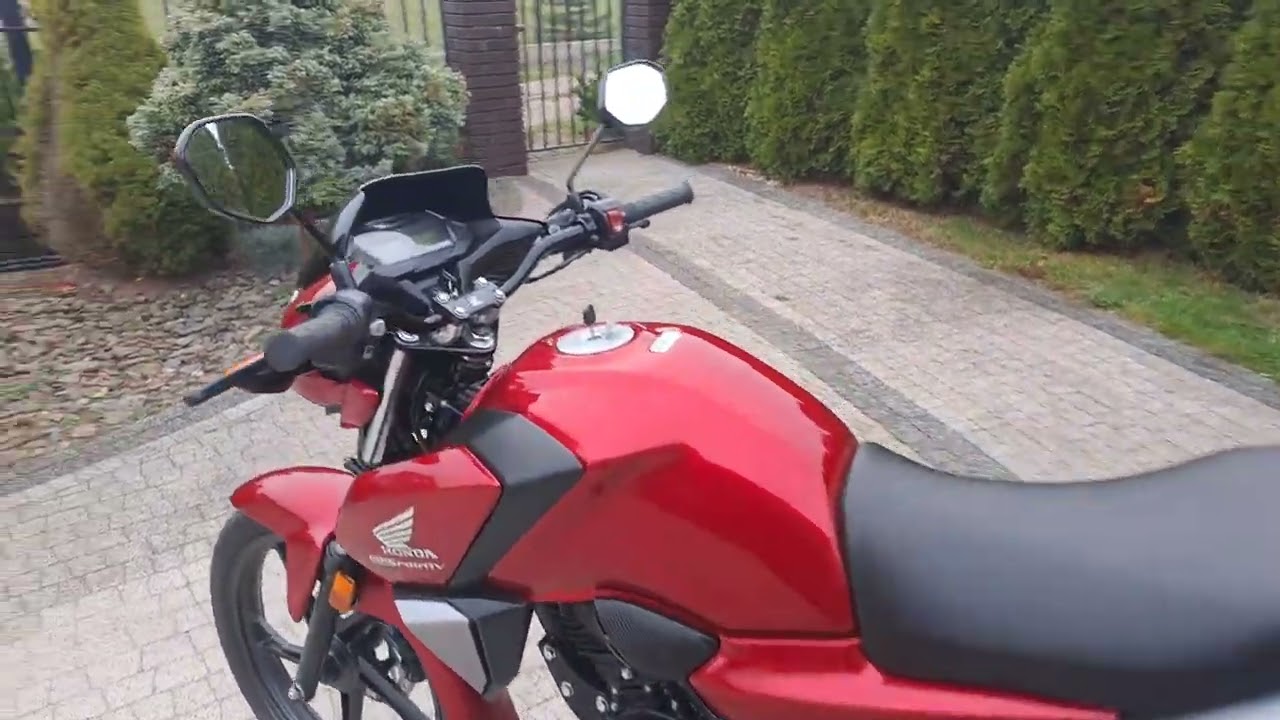 Honda cb125f  cbf  STAN JAK NOWY 7900km z 2022 roku w Sylwmoto Iława tel 500134533
