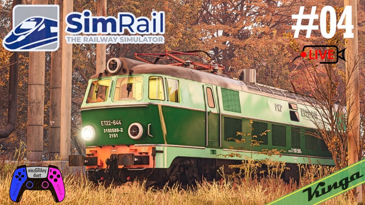 LIVE| SimRail - #04 