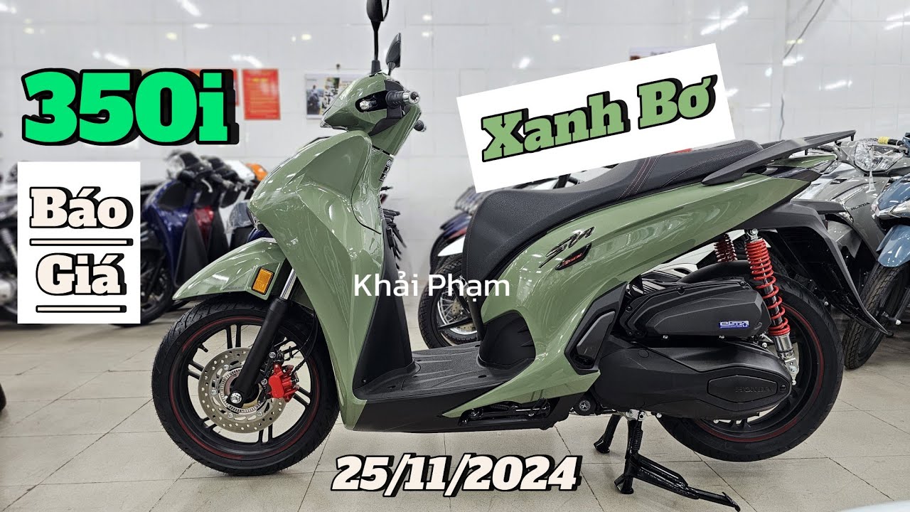 Chi tiết + giá Honda SH 350i 2025 màu Xanh Bơ mới nhất ngày 25/11.CH Mai Duyên. Khải Phạm #sh #sh350