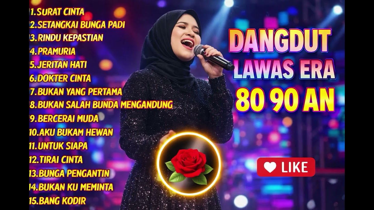 Full 1 Jam : Koleksi Dangdut Klasik 80-90an Ini Bikin Ingat Masa Lalu