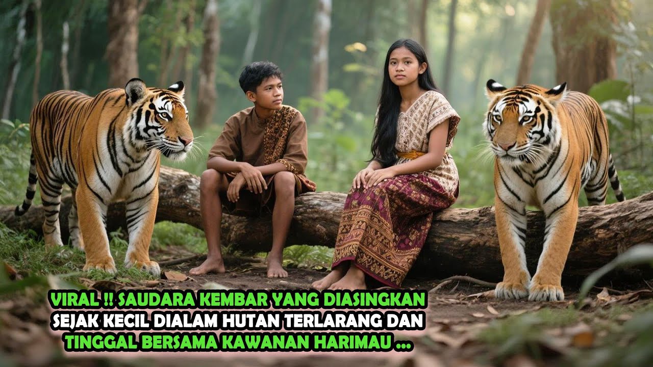 VIRAL !! DI BUANG SEJAK LAHIR SAUDARA KEMBAR INI JUSTRU JADI PENGUASA DESA SETELAH DIASUH HARIMAU