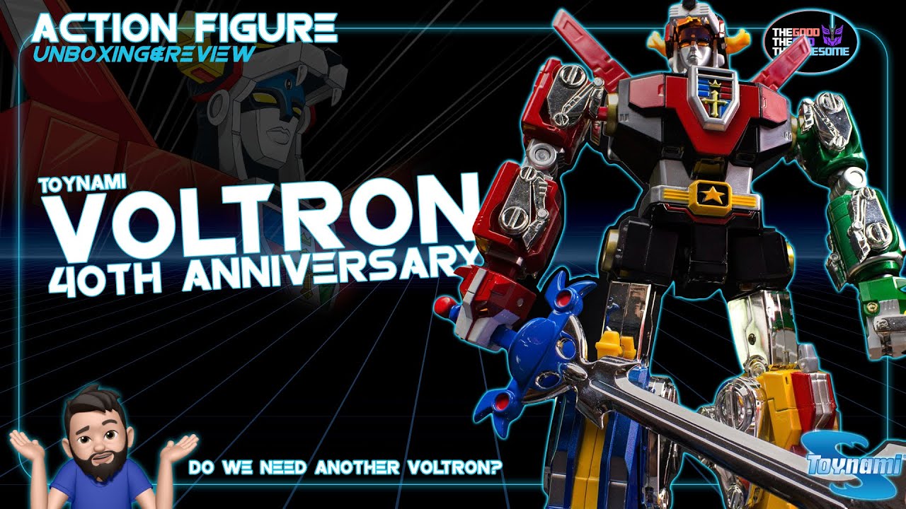 Toynami Voltron Defender of the Universe 40th Anniversary Review - I Wanted to Like This...