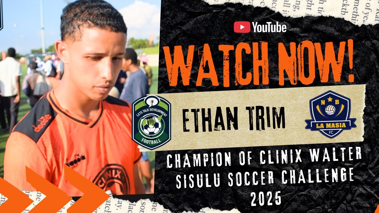 Ethan Trim “Iniesta” 🇿🇦 | The Engine Behind NB La Masia’s 2025 CLINIX Walter Sisulu Glory 🏆⚽