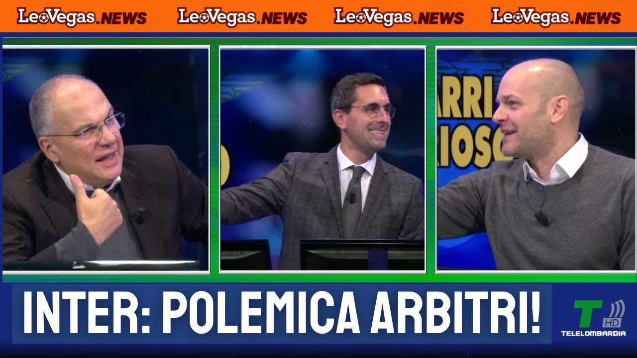 NUOVO ATTACCO ALL'INTER PER GLI ARBITRI: DIBATTITO ACCESO IN STUDIO!