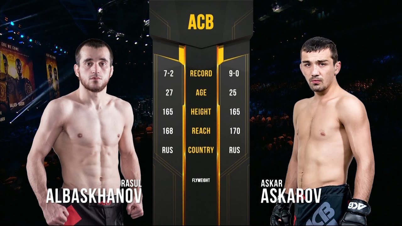 Расул Албасханов vs. Аскар Аскаров | Rasul Albaskhanov vs. Askar Askarov | ACB 86