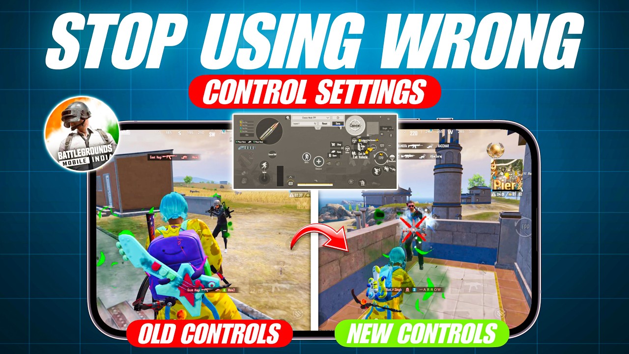 This Is Why Your Controls Are Bad In BGMI❌ Top 6 Secret Changes To Make In BGMI Control Setting 2026