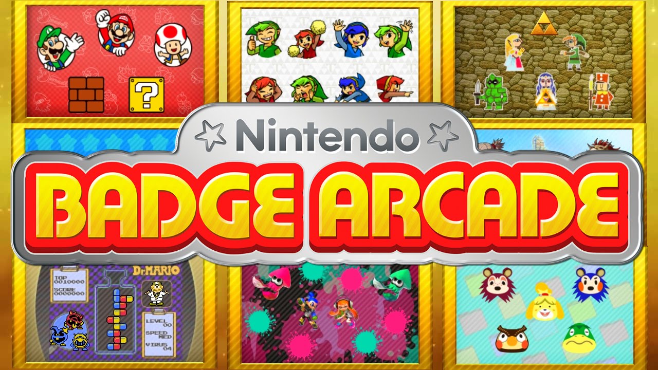 OVER 3000 BADGES FROM NINTENDO BADGE ARCADE!!!