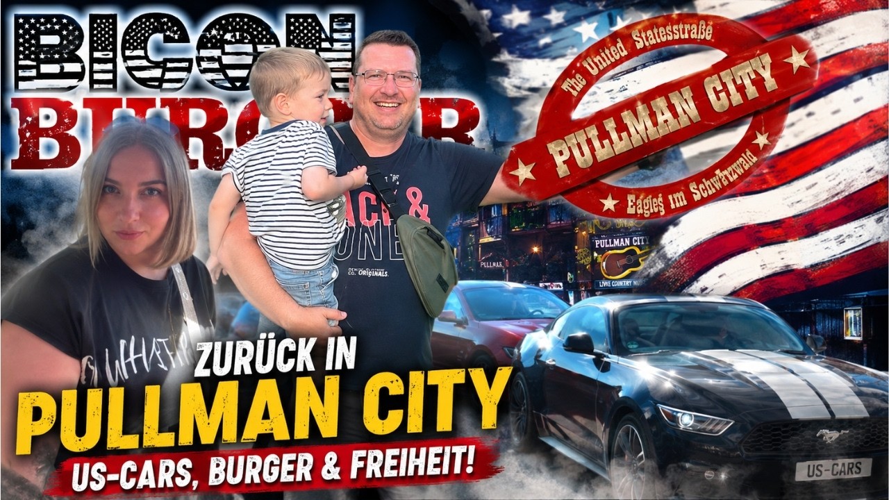 Bison Burger & US-Cars 🚘 – Zurück in Pullman City