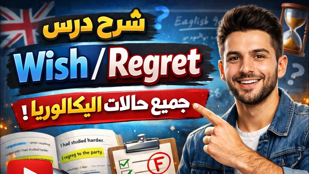 شرح درس Wish/Regret باك🔥(جميع الشعب)