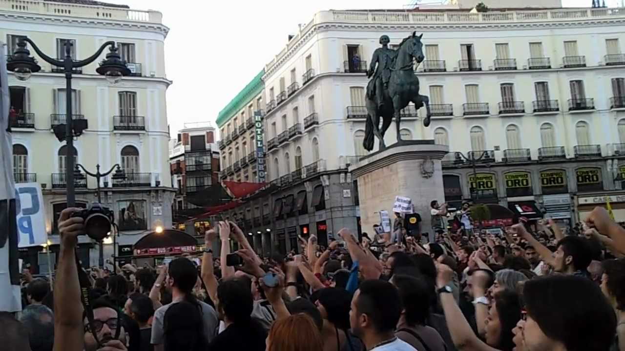 Pozo Maria Luisa #MarchaMinera Puerta del Sol 11/07/12
