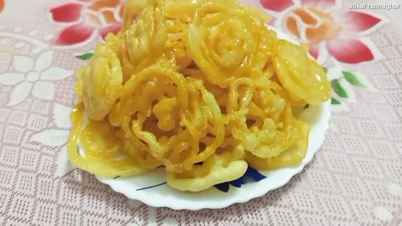 এইভাবে জিলাপি বানিয়ে দেখো একদম দোকানের মতো মুচমুচে ও রসালো হবে।জিলাপি রেসিপি। বাড়িতেই বানাতে পারবে